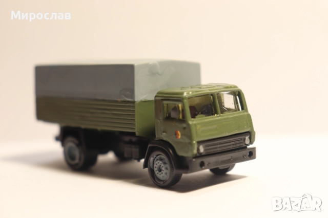 1/87 H0 КАМАЗ KAMAZ ВОЕНЕН КАМИОН КОЛИЧКА МОДЕЛ, снимка 3 - Колекции - 52722565