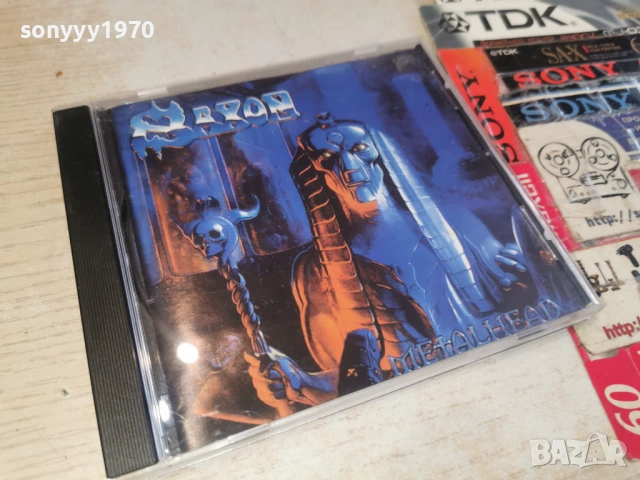 SAXON CD 0302261037, снимка 6 - CD дискове - 53334063