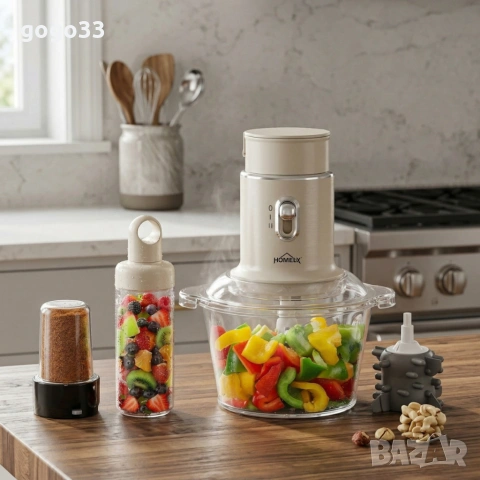 многофункционален кухненски робот , снимка 4 - Кухненски роботи - 54140043