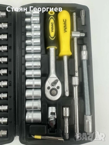 Чисто нов Комплект Гедоре 46 части WMC, снимка 4 - Гедорета - 52795764