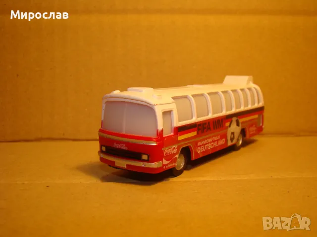 GRELL??? H0 1/87 MERCEDES BENZ МОДЕЛ КОЛИЧКА АВТОБУС, снимка 2 - Колекции - 48456253