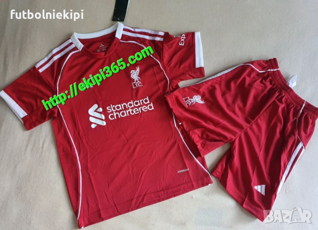 % Детски екип Ливърпул нов сезон 2025/26
