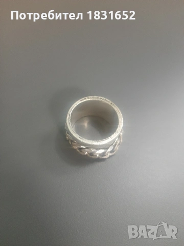 Мъжки сребърен пръстен, снимка 9 - Пръстени - 54240340