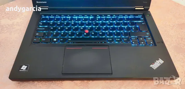  Lenovo ThinkPad T440p/Core i7-4600M/8GB RAM/120GB SSD/Intel HD 4600 2GB/14'HD+ матов/подсветка клав, снимка 8 - Лаптопи за работа - 47534277