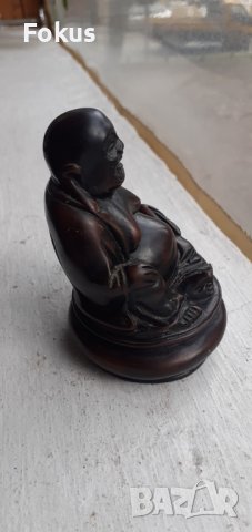 Малка статуетка Буда фигура, снимка 4 - Антикварни и старинни предмети - 44481554