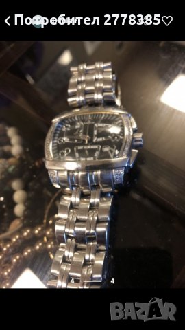 луксозен мъжки часовник на марката TECHNO MASTER е изработен от високоачествена неръждаема стомана с, снимка 4 - Луксозни - 29767889