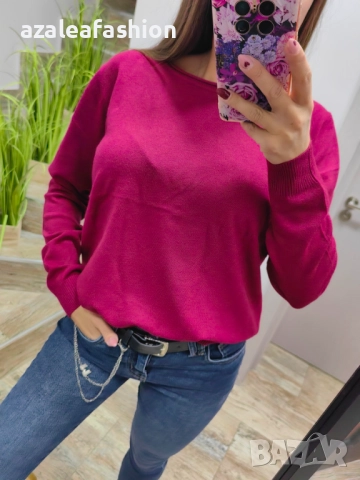 Цветове - дамски пуловер, снимка 2 - Блузи с дълъг ръкав и пуловери - 52364237