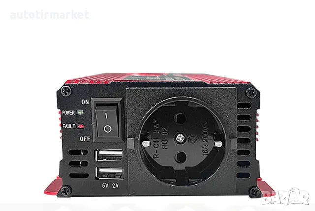 Инвертор 24V – 220V 2000W – NA130, снимка 3 - Аксесоари и консумативи - 56053345