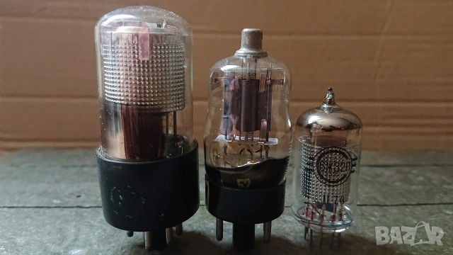 Нови радиолампи 6П6С, 6Ф5М. Използвана радиолампа 6Ж32П.