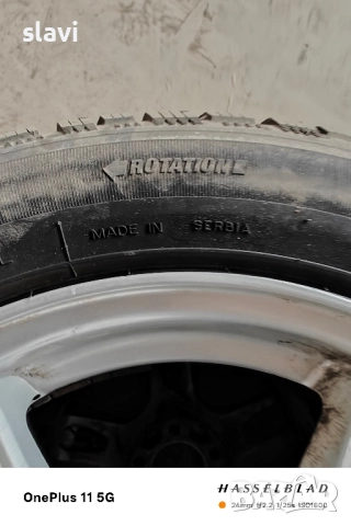 Алуминиеви джанти със зимни гуми 205/55/16, снимка 5 - Гуми и джанти - 52106470