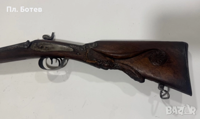 Стара капсулна пушка, снимка 8 - Антикварни и старинни предмети - 52976893