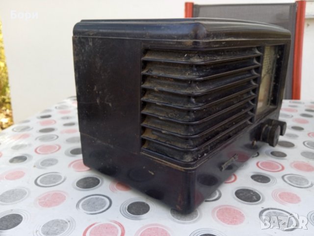 LORENZ super 10 A 1941г. бакелитово радио, снимка 6 - Радиокасетофони, транзистори - 38806368