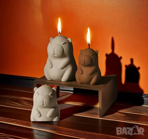 Комплект 2 броя молдове Капибара голям и малък , снимка 3 - Форми - 51144299