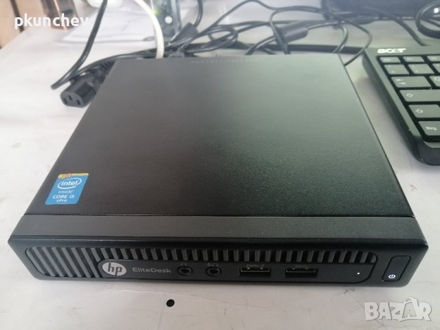 Компютър HP EliteDesk 800 G1 Desktop Mini PC, снимка 2 - Работни компютри - 44280983