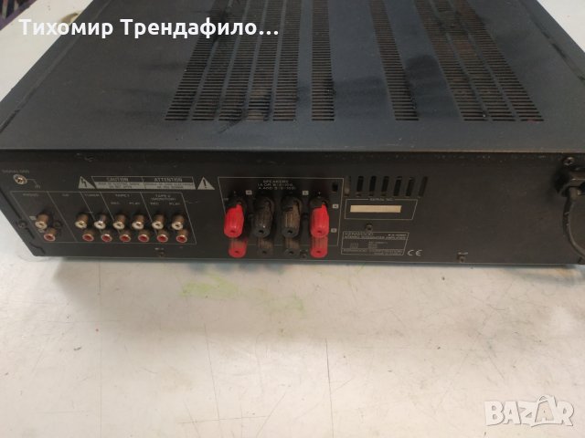 Усилвател KENWOOD ,stereo integrated amplifier KA-1080 много добре свирещ,доста мощен, снимка 5 - Аудиосистеми - 34382911