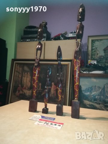 африканско семеиство 4бр-50см/40см/30см/21см 1611201925, снимка 4 - Колекции - 30810383