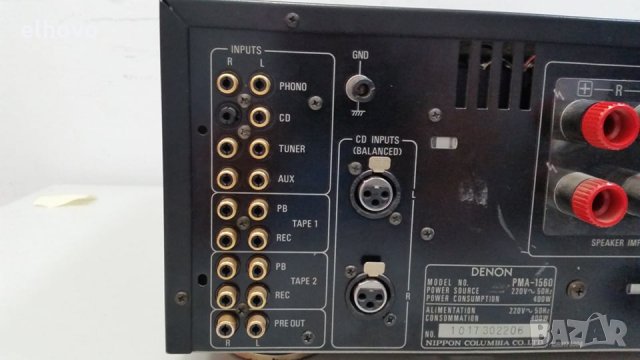 Стерео усилвател Denon PMA-1560, снимка 9 - Ресийвъри, усилватели, смесителни пултове - 30268578