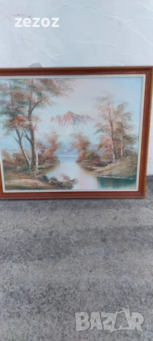 Картина масло върху платно, снимка 2 - Картини - 50849224