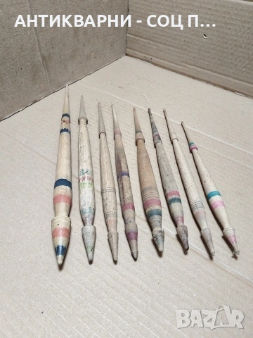 Комплект Соц Стари Вретена За Прежда. НОМЕР 1229.