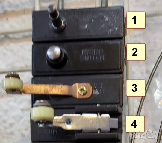 Краен изключвател, крайни изключватели - 21 лв за бройка .
