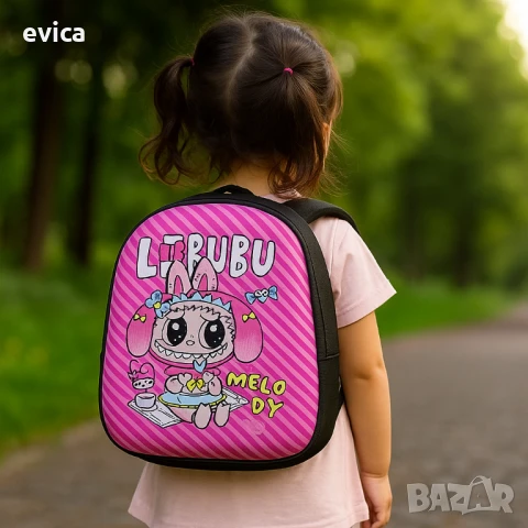 Детски раници Labubu – удобство, стил и настроение за всяко дете, снимка 4 - Раници - 51354322