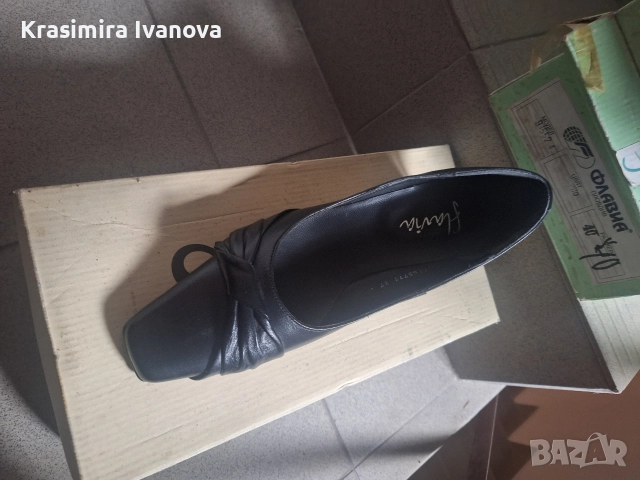 нови обувки естествена кожа 