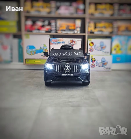 ТОП ЦЕНА!НОВО!Акумулаторна кола Mercedes GLC с 12Vбатерия,меки гуми,USB , снимка 5 - Детски велосипеди, триколки и коли - 39453159