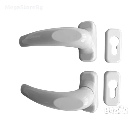 Дръжки за алуминиева врата универсални бяла 2бр./к-т