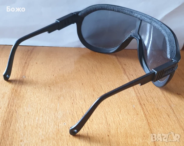 Използвани Панорамни слънчеви очила UVEX SNOSUN - Черни, снимка 4 - Слънчеви и диоптрични очила - 51389585