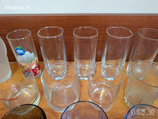 Комплект от 42 чаши за вода и безалкохолно + купичка, снимка 9 - Чаши - 54220900