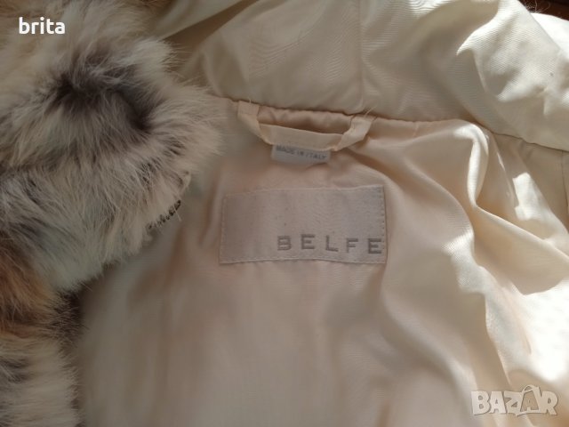 Бяло яке със заешка кожа, снимка 7 - Якета - 44451044