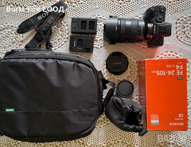 Фотоапарат Sony A7 II обектив 24-105 G OSS f4 + подарък чанта, снимка 5 - Фотоапарати - 54123538