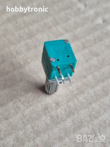 Миниатюрен потенциометър с ключ  100K