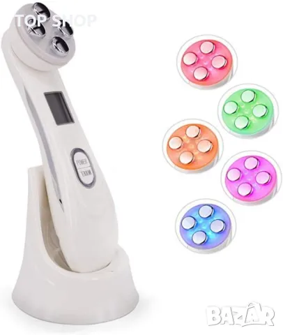 Мултифункционален инструмент за красота на лицето RF и EMS