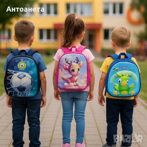 Детски ранички – готови за училище и игри, снимка 1