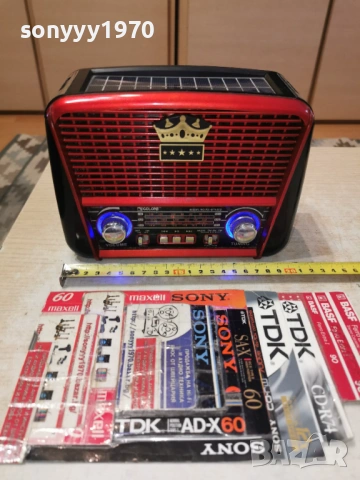 РАДИО С БЛУТУТ И СОЛАР 1204261037LCHERY1, снимка 17 - Радиокасетофони, транзистори - 54171016