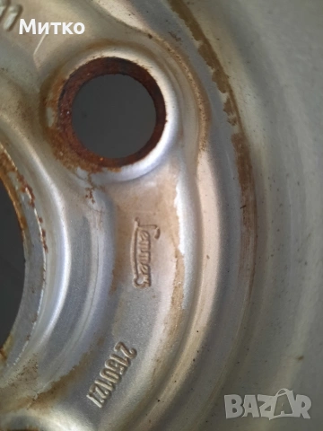 Желязна джанта 15 ка с гума за Опел Астра Ф OPEL ASTRA F, снимка 10 - Гуми и джанти - 53973350
