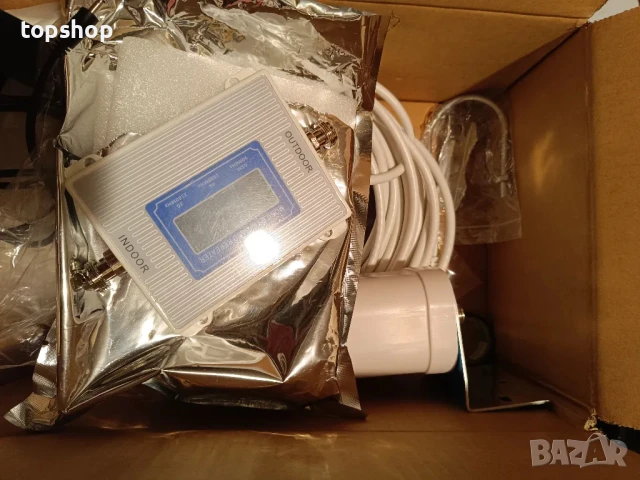 Усилвател на GSM сигнал Ретранслатор 2G, 3G, 900, 1800, 2100 MHz Band, снимка 17 - Друга електроника - 50501660