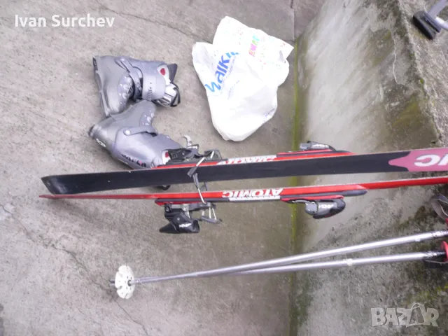 СКИ АТОМИК  , ОБУВКИ И ЩЕКИ -170 СМ 45 НОМЕР, снимка 14 - Зимни спортове - 48734101