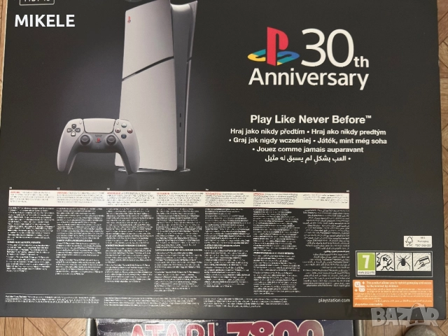 PlayStation 5 Slim 30th anniversary limited edition , снимка 3 - Игри за PlayStation - 52913904