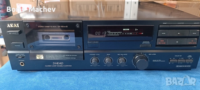 Триглав дек Akai GX-65, снимка 3 - Декове - 53348489