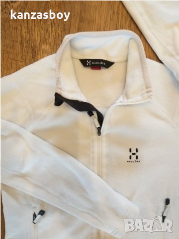 haglofs womens white polartec - страхотен дасмки полар, снимка 4 - Блузи с дълъг ръкав и пуловери - 31879355