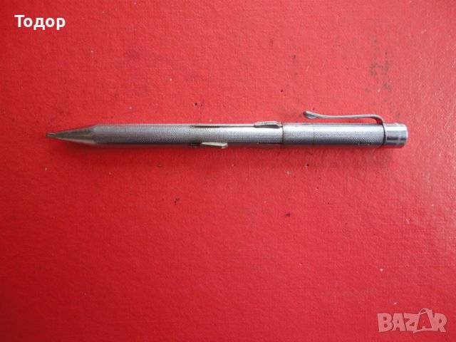 Страхотен 4 цветен метален механичен молив Patent, снимка 5 - Ученически пособия, канцеларски материали - 40409877