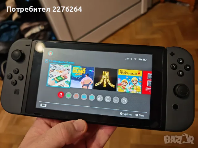Nintendo Switch + игри, снимка 2 - Nintendo конзоли - 55791531