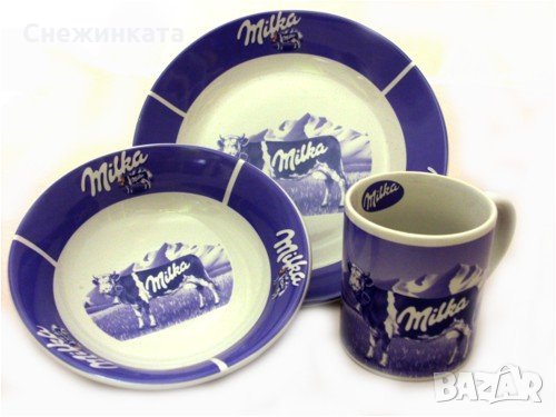 Търся чаши Милка (Milka) и други рекламни неща, снимка 2 - Други ценни предмети - 13044838