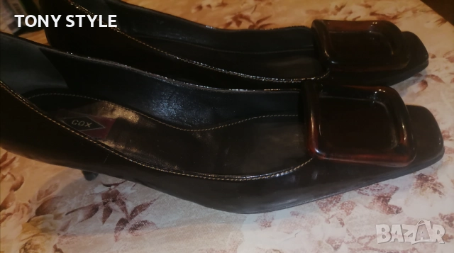 Италиански Дамски Обувки от Естествена Кожа 39, снимка 5 - Дамски елегантни обувки - 51488554
