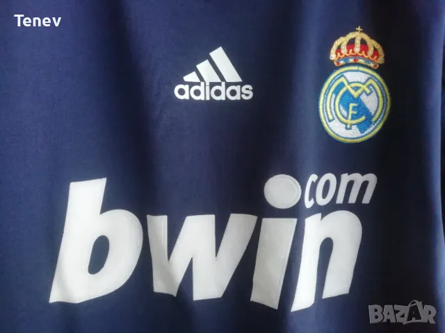 Real Madrid #9 Cristiano Ronaldo Adidas тениска 2009/2010 фланелка Реал Мадрид Роналдо , снимка 4 - Тениски - 48106491