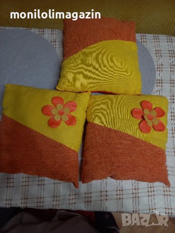 Нови малки декоративни възглавнички с две лица, цената е обща, снимка 3 - Възглавници - 42859047