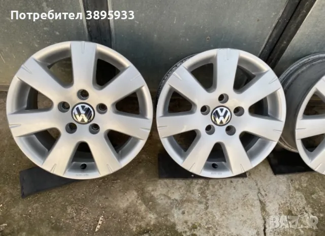 Оригинални джанти на VW Caddy, Golf V VI, Jetta, Touran, Passat, Audi, Skoda Seat, снимка 2 - Гуми и джанти - 42982286