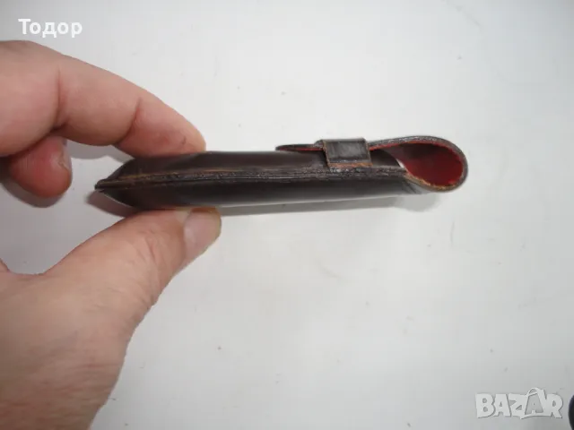 Кожен калъф калъфче за джобен нож , снимка 4 - Оборудване и аксесоари за оръжия - 49100260